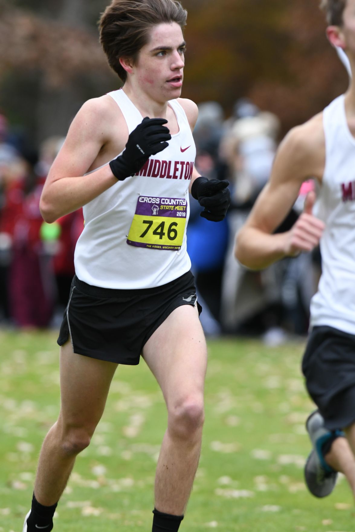 WIAA state cross country photo: Peter Hoferle, Middleton